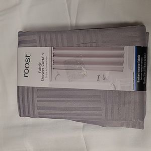 🩶🚿Fabric Shower Curtain